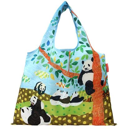 圖片 日本 Prairie Dog 設計包/環保袋/購物袋/手提袋 - 貓熊的午後