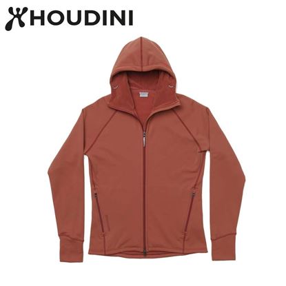 圖片 瑞典【Houdini】M`s Power Houdini 男款Power Stretch® Pro™保暖外套 沙漠岩石紅