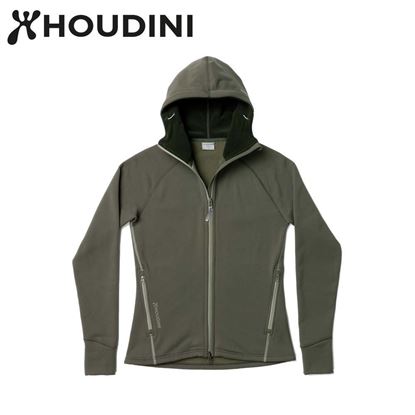圖片 瑞典【Houdini】W`s Power Houdini 女款 Power Stretch® Pro™保暖外套 柳樹綠