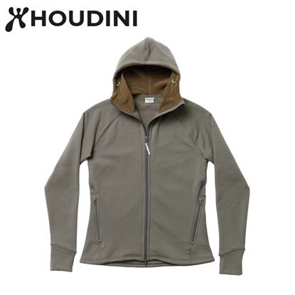 圖片 瑞典【Houdini】W`s Power Houdini 女款 Power Stretch® Pro™保暖外套 裸印綠