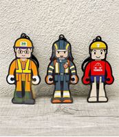 圖片 TOMICA人偶造型悠遊卡-消防隊員