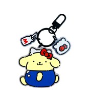 圖片 HELLO KITTY 50th造型悠遊卡-KITTY裝 布丁狗