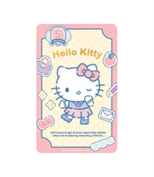 圖片 三麗鷗學院風悠遊卡-HELLO KITTY