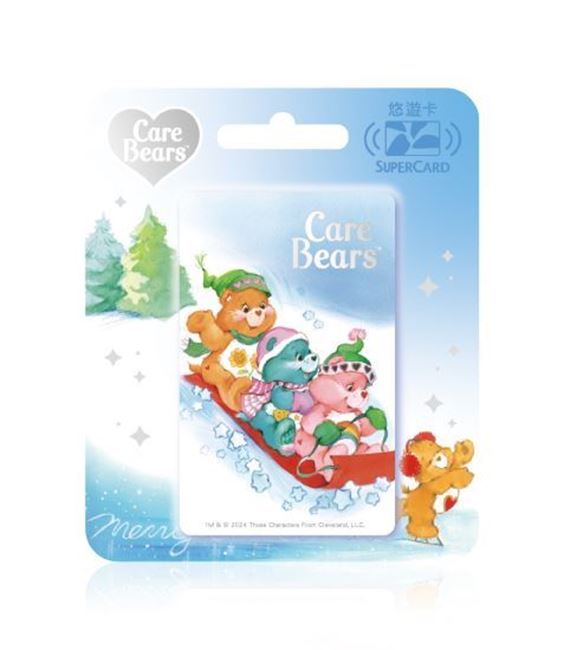 圖片 Care Bears Supercard悠遊卡-滑雪橇