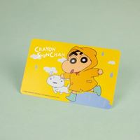 圖片 蠟筆小新Supercard悠遊卡-雨衣小新