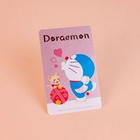 圖片 哆啦A夢 日式和風Supercard悠遊卡-哆啦A夢&小咪