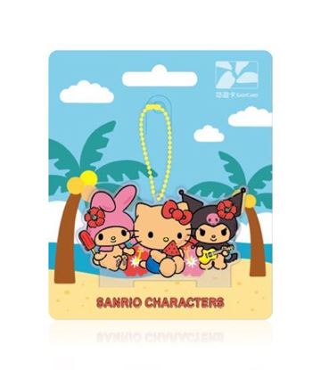 圖片 三麗鷗壓克力烤焦系列造型悠遊卡-蜜糖女孩