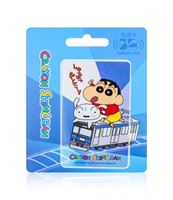 圖片 蠟筆小新Supercard悠遊卡-電聯車