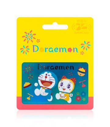 圖片 哆啦A夢日式和風Supercard悠遊卡-哆啦A夢&哆啦美