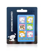 圖片 蠟筆小新六宮格Supercard悠遊卡-小白