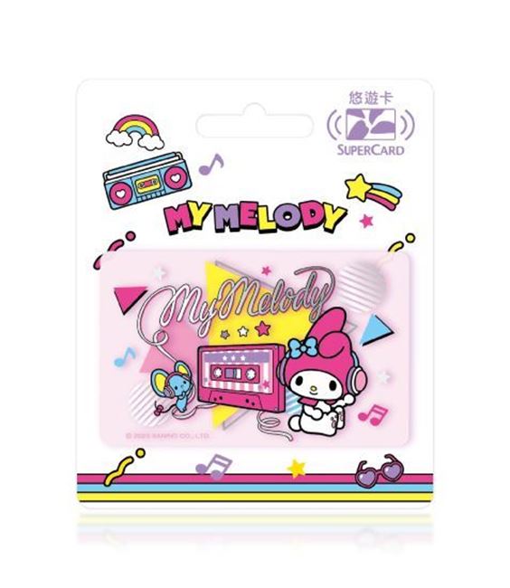 圖片 三麗鷗街頭音樂Supercard悠遊卡-美樂蒂