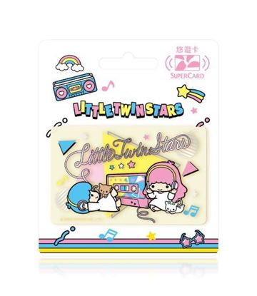 圖片 三麗鷗街頭音樂Supercard悠遊卡-雙星仙子