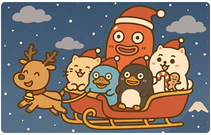 圖片 機腸路路本舖-腸腸的聖誕銀河列車