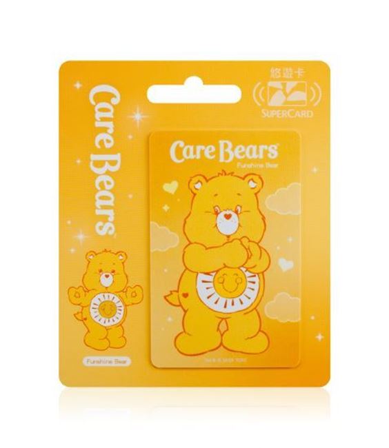 圖片 Care Bears Supercard悠遊卡-Funshine Bear