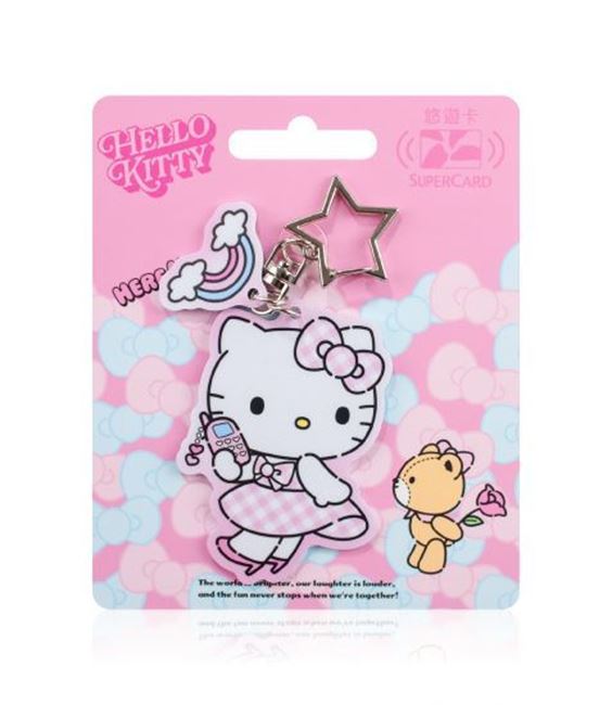 圖片 Hello Kitty Pop style Supercard造型悠遊卡-優雅風