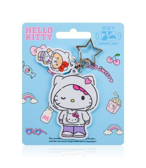 圖片 Hello Kitty Pop style Supercard造型悠遊卡-男孩風