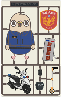 圖片 POPO鴿的鳥日子-小YO模型