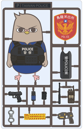 圖片 POPO鴿的鳥日子-約翰模型