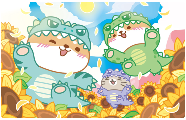 圖片 柴語錄-扮恐龍