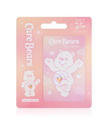 圖片 Care Bears Supercard悠遊卡-Sparkle Heart  Bear