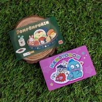 圖片 布丁狗30周年SuperCard悠遊卡-壽司派對(透明)