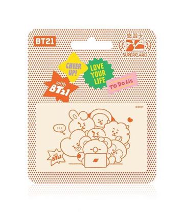 圖片 BT21 supercard悠遊卡-OUR TIME : TOGETHER