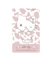 圖片 Hello Kitty 時尚豹紋系列SuperCard悠遊卡-甜心豹紋