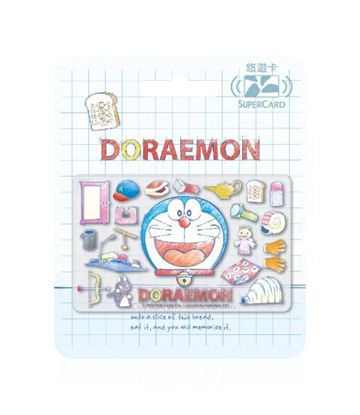 圖片 哆啦A夢插畫風SuperCard悠遊卡-秘密道具大集合