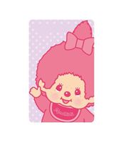 圖片 Monchhichi系列SuperCard悠遊卡-粉萌甜心