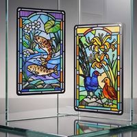 圖片 老屋顏鑲嵌玻璃系列SUPERCARD悠遊卡-臺灣原生種 帝雉