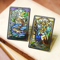 圖片 老屋顏鑲嵌玻璃系列SUPERCARD悠遊卡-臺灣原生種 帝雉
